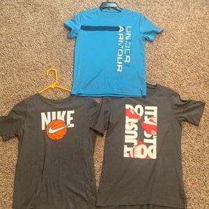 Youth Boys XL Under Armour & Nike Bundle